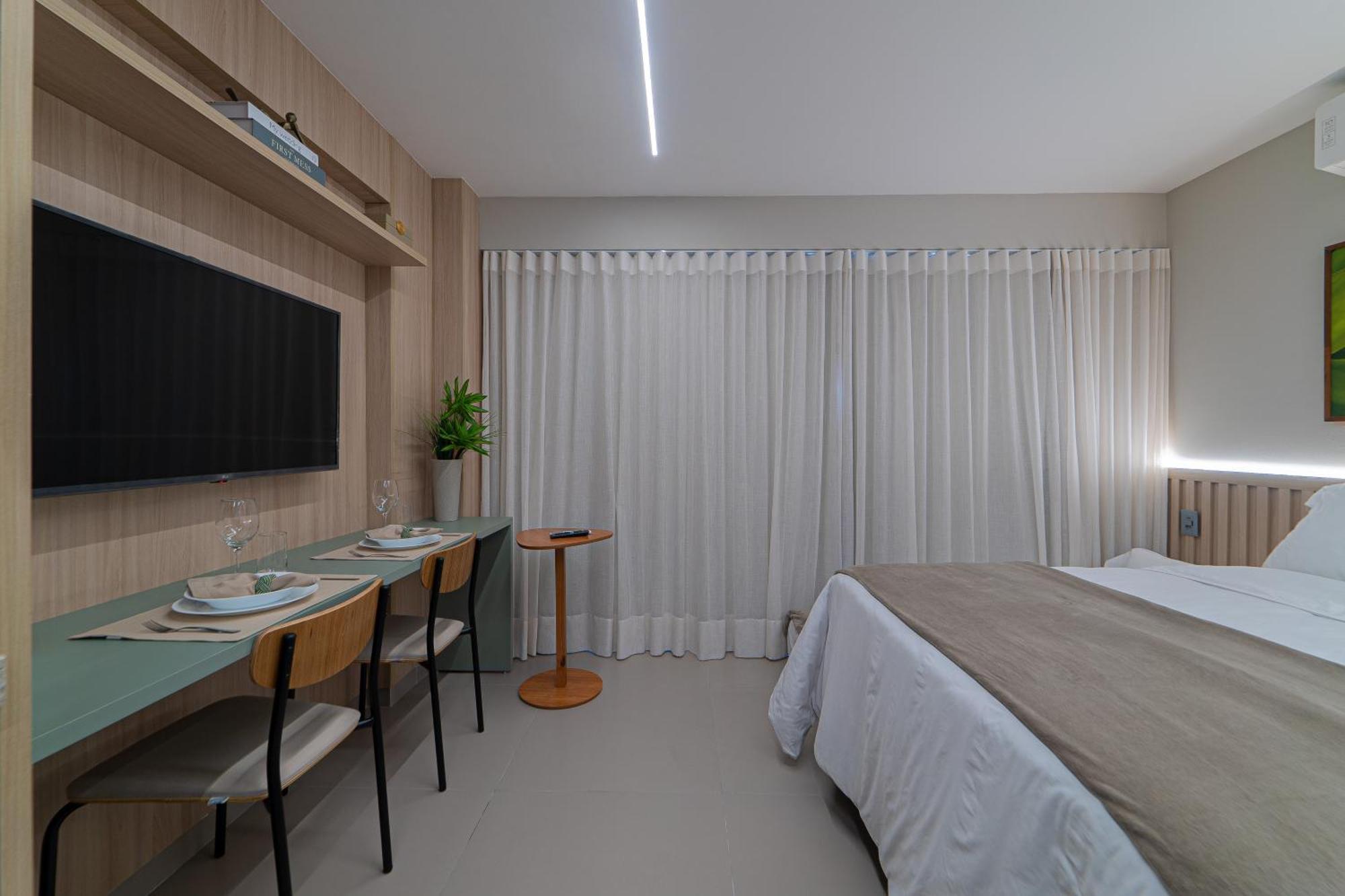 Apartamento Flat De Luxo A Beira Mar - 412
